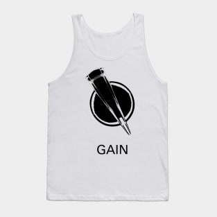 Gain Knob (Chicken-head, black) 100% Tank Top